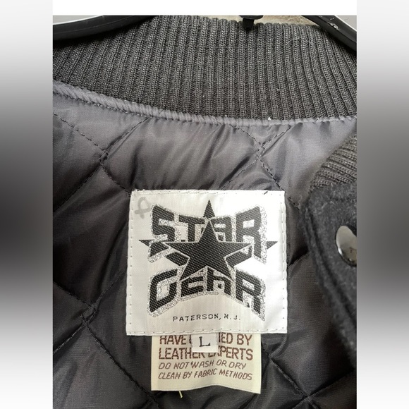 RARE Vintage HBO boxing leather Star Gear HBO Sport World Championship size L - Picture 11 of 12